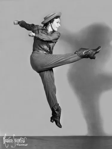 Agnes de Mille in Rodeo, Photo Maurice Seymour